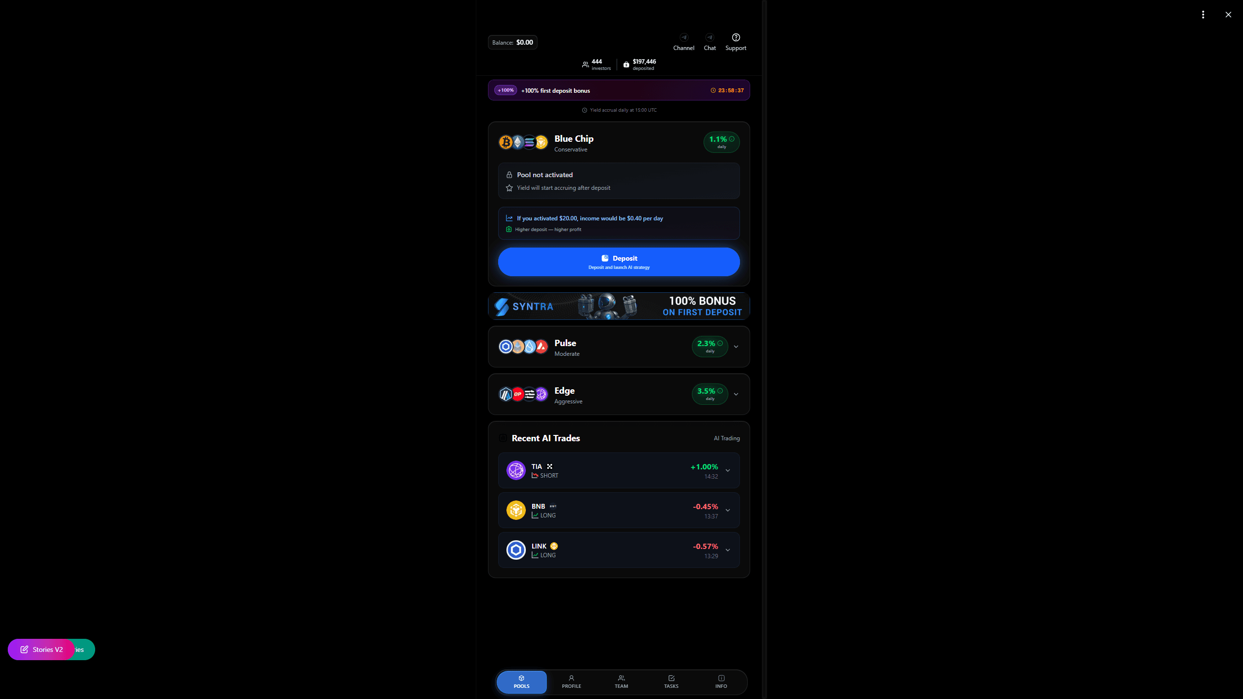 Syntra Trade screenshot 2